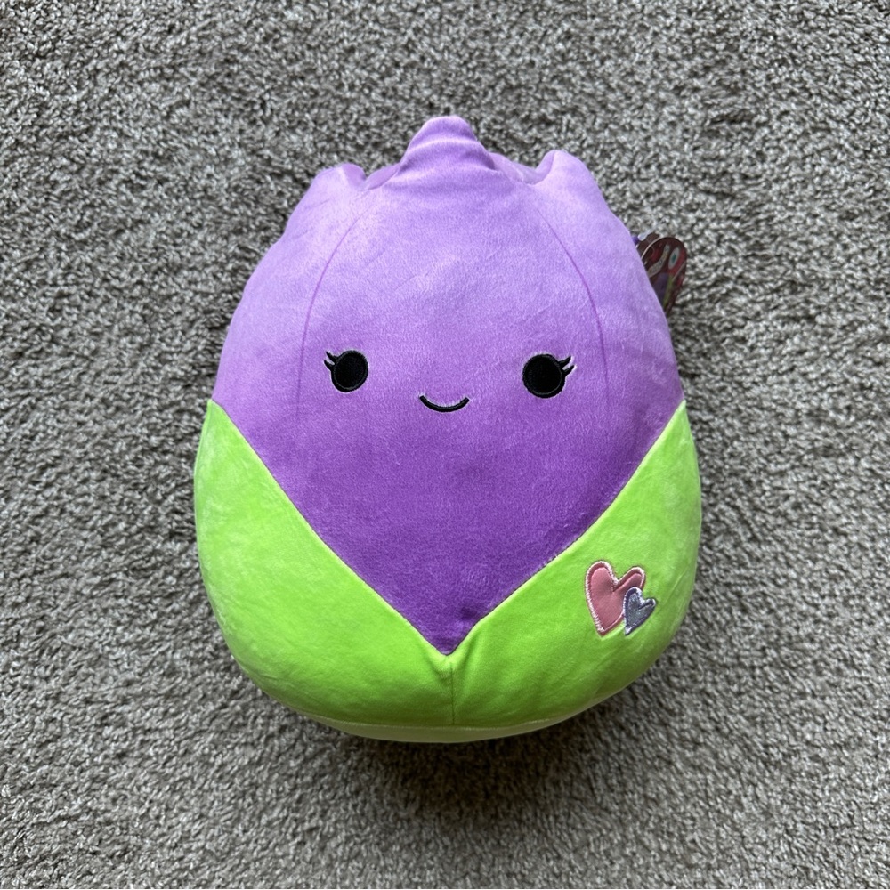 SQUISHMALLOWS TULIP JACKIE 11 INCH PLUSH STUFFED ANIMAL STUFFIE PLUSHIE PURPLE